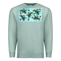 Seafoam spinosaurus sippy cup Premium Sweatshirt - Artiststas