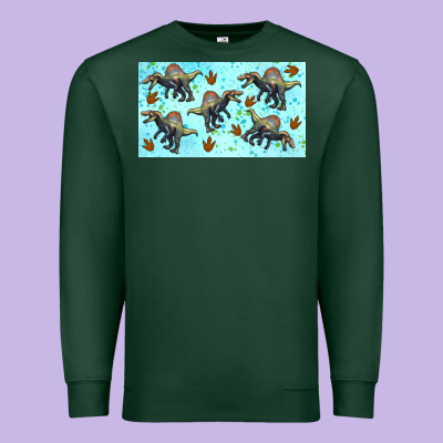 Spinosaurus Sippy Cup Premium Sweatshirt Designed By Artiststas