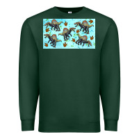 Sports Green spinosaurus sippy cup Premium Sweatshirt - Artiststas