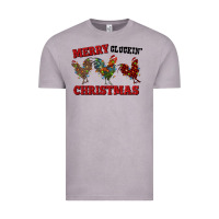 Merry Cluckin' Christmas Vintage Tee | Teevron