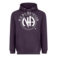Plum We Do Recover Narcotics Anonymous Men Women Gift Heavyweight Hoodie - minhPixels