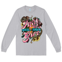 Moon Dust Just a small town girl Long Sleeve Tee - HowdyJamesFarm
