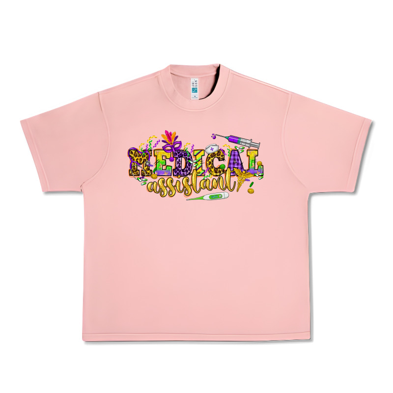 Ma Medical Assistant Mardi Gras Urban Heavy Tee by HowdyJamesFarm | Teevron