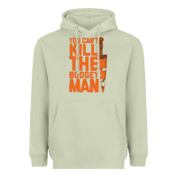 Matcha oogeyman halloween horror distressed quote orange Heavyweight Hoodie - minhPixels