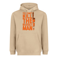 Mushroom oogeyman halloween horror distressed quote orange Heavyweight Hoodie - minhPixels