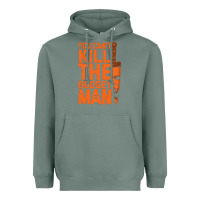Sage oogeyman halloween horror distressed quote orange Heavyweight Hoodie - minhPixels