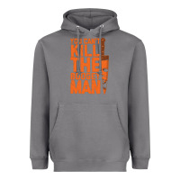 Storm oogeyman halloween horror distressed quote orange Heavyweight Hoodie - minhPixels