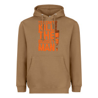 Toasted Coconut oogeyman halloween horror distressed quote orange Heavyweight Hoodie - minhPixels