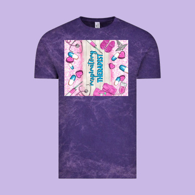 Respiratory Therapist Vintage Tee Designed By Tumblerdesignbyshophia