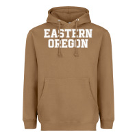 Toasted Coconut Eastern Oregon Athletic University College Alumni Heavyweight Hoodie - minhPixels