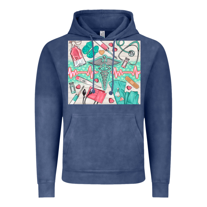 Nurse Medical Equipment Vintage Hoodie by TumblerDesignByShophia | Teevron