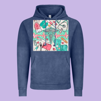Nurse Medical Equipment Vintage Hoodie Designed By Tumblerdesignbyshophia