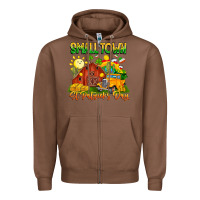 Chestnut Small Town St Patrick's Day Zipper Hoodie - CowhideDigitalArt