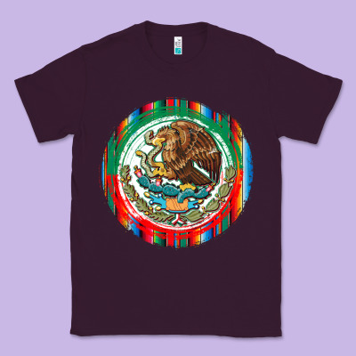 Mexico Coat Of Arms Classic Tee Designed By Texasbilliewilder