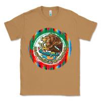 Toasted Coconut Mexico Coat of Arms Classic Tee - texasbilliewilder