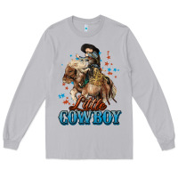 Moon Dust Little Cowboy Midilli Horse kid boy Long Sleeve Tee - HowdyJamesFarm