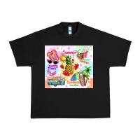 Black summer beach Urban Heavy Tee - TumblerDesignByShophia
