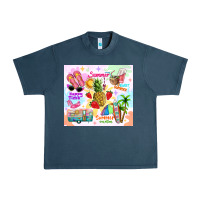 Midnight Navy summer beach Urban Heavy Tee - TumblerDesignByShophia