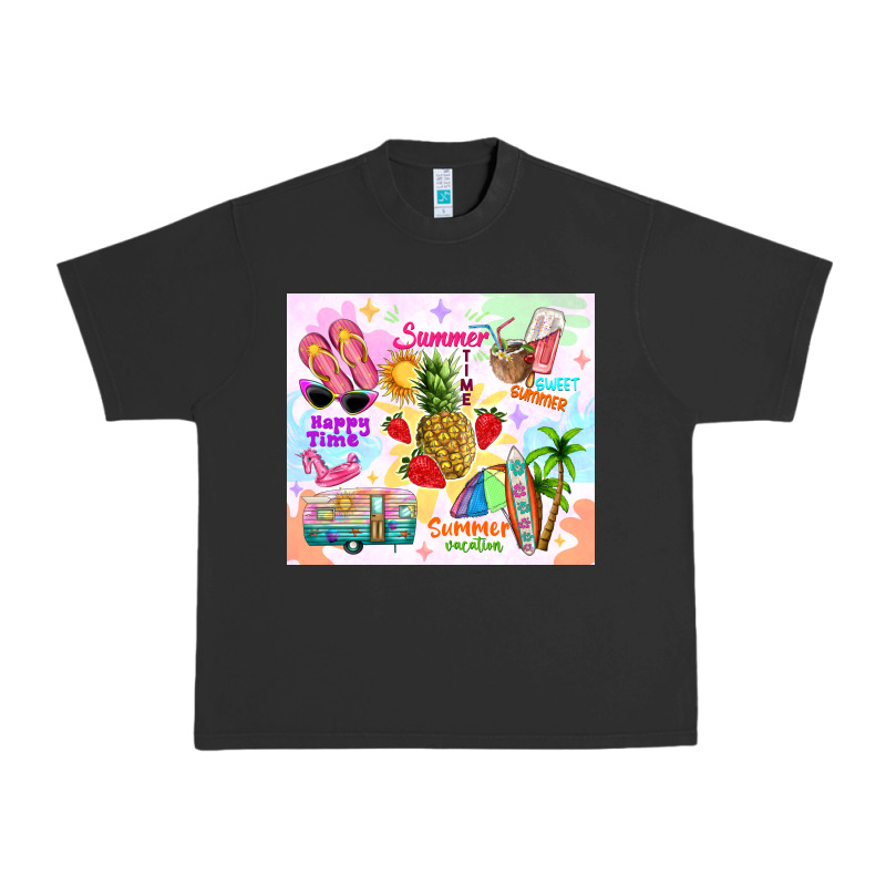 Summer Beach Urban Heavy Tee by TumblerDesignByShophia | Teevron