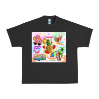 Pigment Black summer beach Urban Heavy Tee - TumblerDesignByShophia