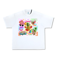 White summer beach Urban Heavy Tee - TumblerDesignByShophia
