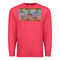 Cardinal dinosaur pterodactyl sippy cup Premium Sweatshirt - Artiststas