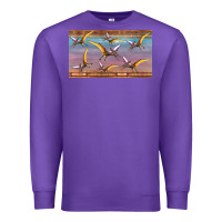 Purple dinosaur pterodactyl sippy cup Premium Sweatshirt - Artiststas