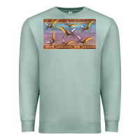 Seafoam dinosaur pterodactyl sippy cup Premium Sweatshirt - Artiststas