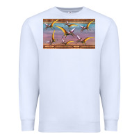 White dinosaur pterodactyl sippy cup Premium Sweatshirt - Artiststas
