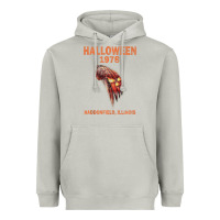 Halloween 1978 Holiday Spooky Myers Pumpkin Haddonfield Heavyweight Hoodie | Teevron