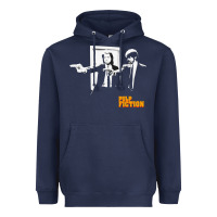Navy Pulp Vintage Heavyweight Hoodie - minhPixels