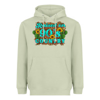 Matcha raised 90's country cactus sunflower's Heavyweight Hoodie - Artiststas