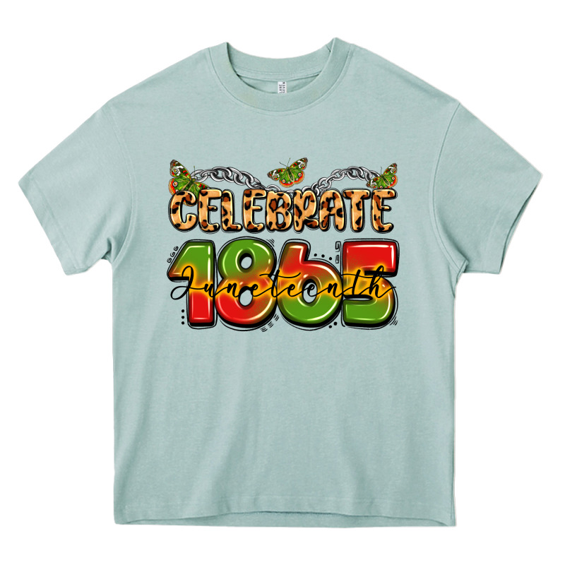 Celebrate 1865 Juneteenth Heavy Core Tee by LillyAllenDesigns | Teevron