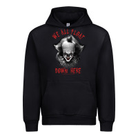 Black It Movie Pennywise We All Float Down Here Urban Hoodie - minhPixels