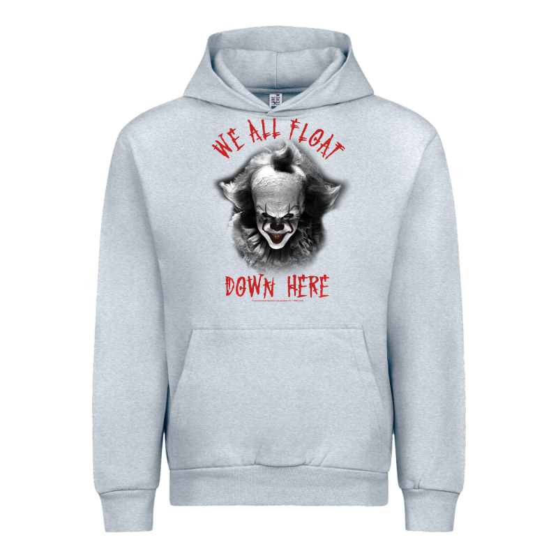 It Movie Pennywise We All Float Down Here Urban Hoodie by minhPixels | Teevron
