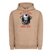 Pigment Burro It Movie Pennywise We All Float Down Here Urban Hoodie - minhPixels