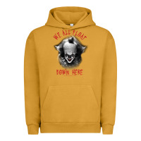 Pigment Peanut Butter It Movie Pennywise We All Float Down Here Urban Hoodie - minhPixels