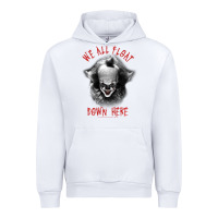 White It Movie Pennywise We All Float Down Here Urban Hoodie - minhPixels