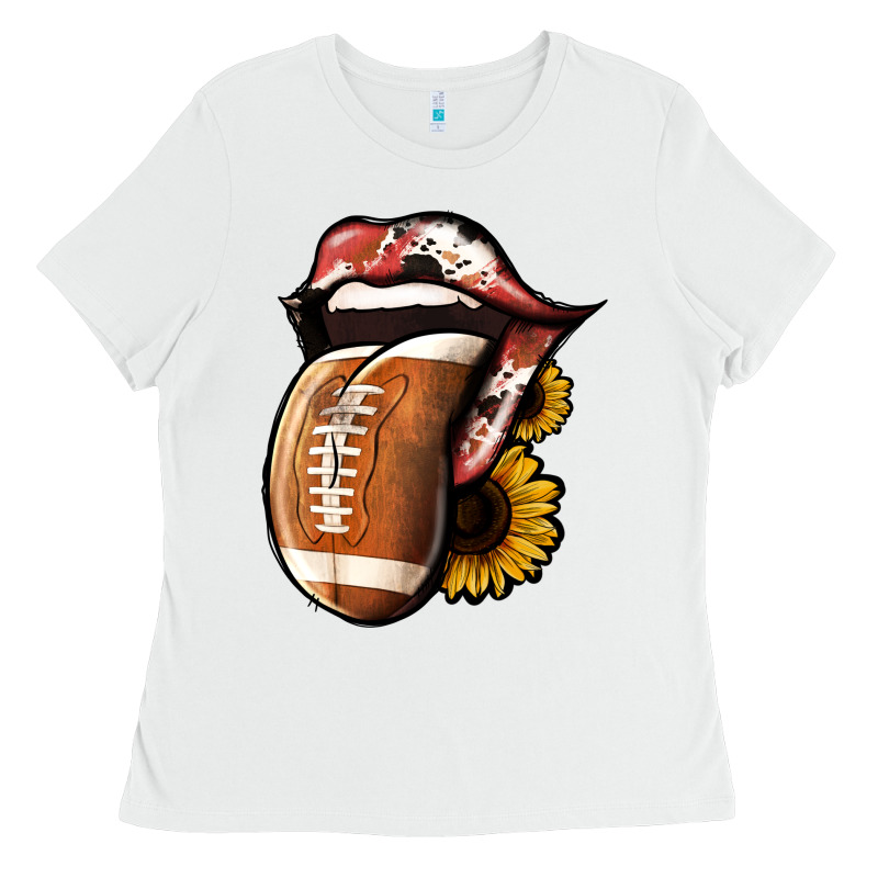 Football Ladies Tee by Jasminsmagicworld | Teevron