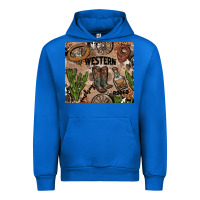 Cobalt western rodeo Urban Hoodie - AdoDesignShop