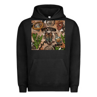 Pigment Black western rodeo Urban Hoodie - AdoDesignShop