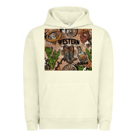 Pigment Pistachio western rodeo Urban Hoodie - AdoDesignShop