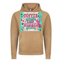 Vintage Camel coffee scrubs and rubber gloves Vintage Hoodie - TumblerDesignByShophia