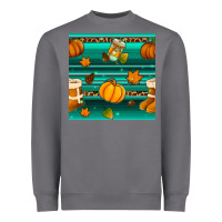 Storm autumn seamless pattern Heavyweight Sweatshirt - BundleAndBundleShop