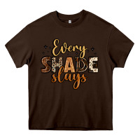Chocolate Brown every shade slays Heavy Core Tee - LillyAllenDesigns