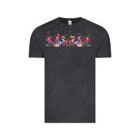 Vintage Black wild flowers Vintage Tee - TumblerDesignByShophia