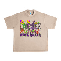 French Oak Loissez les bon temps rouler with balloon Urban Heavy Tee - HowdyJamesFarm