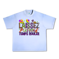 Grape Ice Loissez les bon temps rouler with balloon Urban Heavy Tee - HowdyJamesFarm