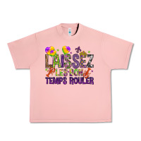 Salmon Loissez les bon temps rouler with balloon Urban Heavy Tee - HowdyJamesFarm