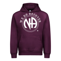 Mauve Wine We Do Recover Narcotics Anonymous Men Women Gift Urban Hoodie - minhPixels